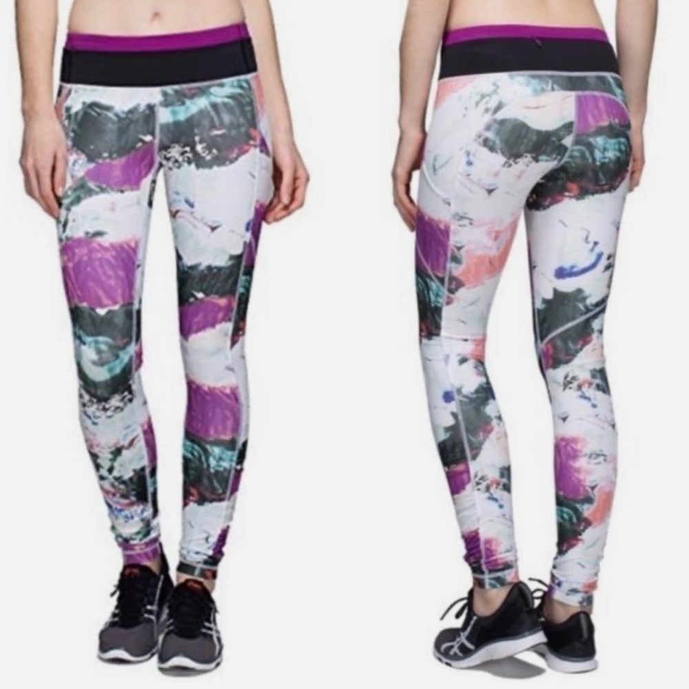 Lululemon Womens 8 Leggings Speed Tight III Full-On Luxtreme Ruched Athleisure